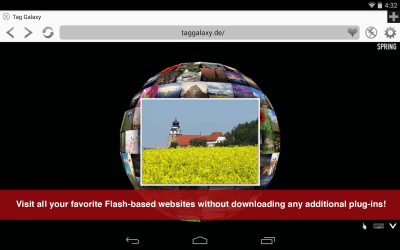 Screenshot of the application Photon Flash Player & Browser - #1