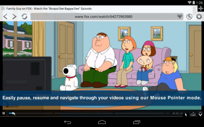 Screenshot of the application Photon Flash Player & Browser - #4