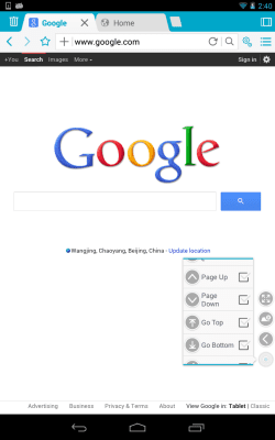 Screenshot of the application Boat Browser for tablets - #12