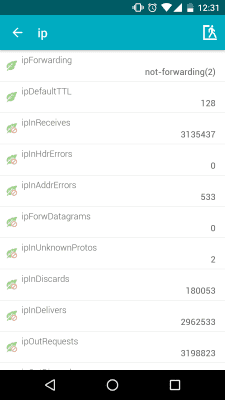 Screenshot of the application SNMP MIB Browser - #4