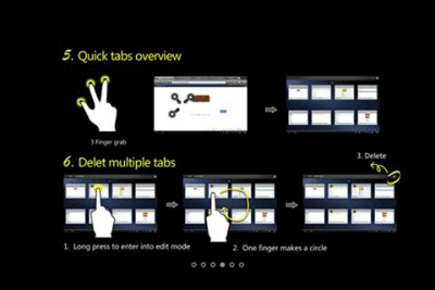 Screenshot of the application Ocean Browser - #4