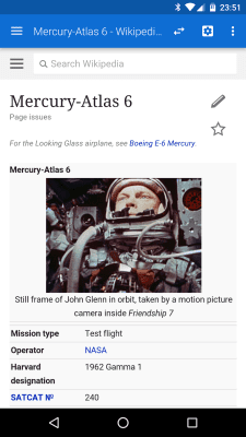 Screenshot of the application Atlas Web Browser - #6