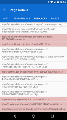 Screenshot of the application Atlas Web Browser - #8