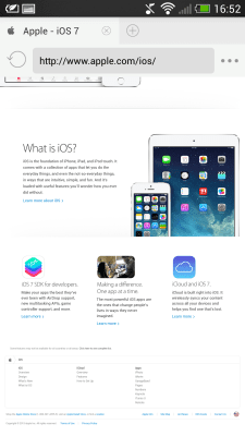 Screenshot of the application Durian Browser - #3