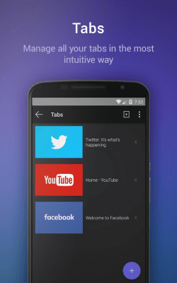Screenshot of the application Super Fast Browser - #3