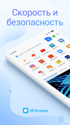 Screenshot of the application Mi Browser - Fast and Secure Browser - #1