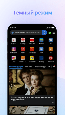 Screenshot of the application Mi Browser - Fast and Secure Browser - #7
