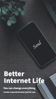 Screenshot of the application Soul Browser - #1