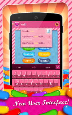 Screenshot of the application Candy Browser for Android - #4