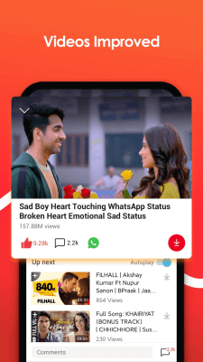 Screenshot of the application Vidmate - #8