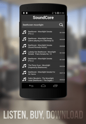 Screenshot of the application MP3 Download - #1