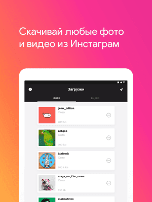 Screenshot of the application Insane - Download Instagram Photos and Videos - #4