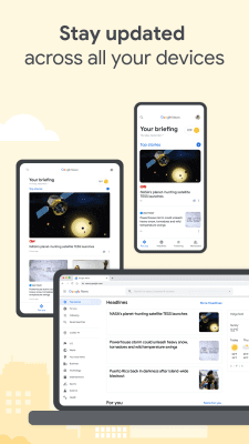 Screenshot of the application Google News - #6