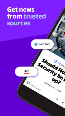 Screenshot of the application Yahoo News - #1
