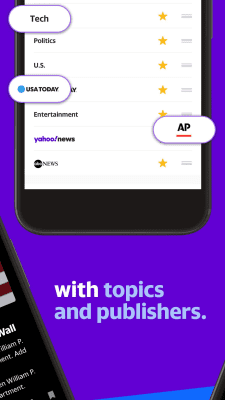 Screenshot of the application Yahoo News - #4