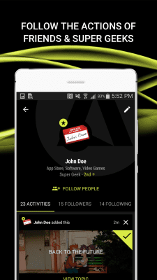 Screenshot of the application Appy Geek - Technology News - #3