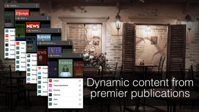Screenshot of the application Express News - #7