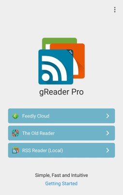 Screenshot of the application gReader | Feedly | News |  RSS - #1