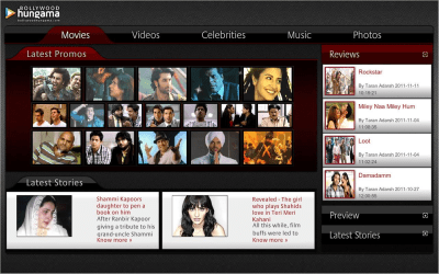 Screenshot of the application BH - BollywoodHungama - #1