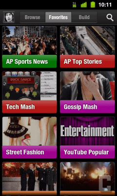 Screenshot of the application ChannelCaster: Social News - #1