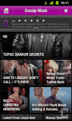 Screenshot of the application ChannelCaster: Social News - #2