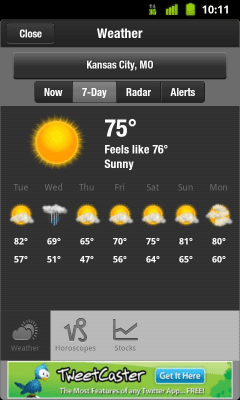 Screenshot of the application ChannelCaster: Social News - #5