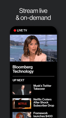 Screenshot of the application Bloomberg: Market & Financial News - #3