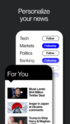 Screenshot of the application Bloomberg: Market & Financial News - #4