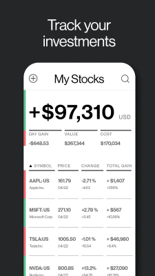 Screenshot of the application Bloomberg: Market & Financial News - #6