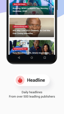 Screenshot of the application Opera News Lite - #5