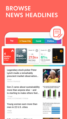 Screenshot of the application SmartNews - #2