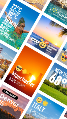 Screenshot of the application WeatherShot (old) - #6
