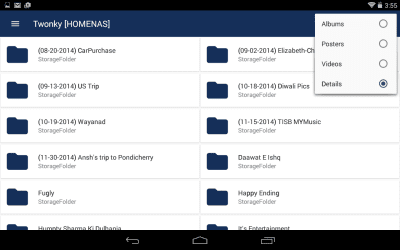 Screenshot of the application MediaHouse UPnP / DLNA Browser - #7