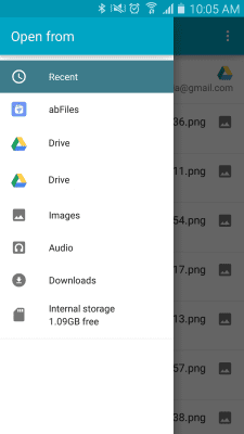 Screenshot of the application abFiles (Acer Remote Files) - #8