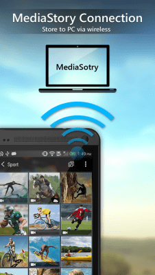 Screenshot of the application MediaStory Mobile - #2
