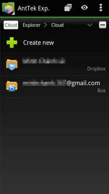 Screenshot of the application Cloud Client for AntTek File Explorer - #3