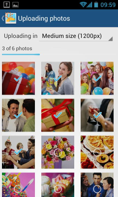 Screenshot of the application Share.Pho.to - #4