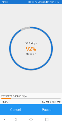 Screenshot of the application SuperBeam | WiFi Direct Share - #7