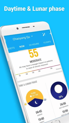 Screenshot of the application Amber Weather - #4