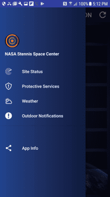 Screenshot of the application SSC Site Status - #1