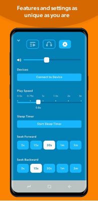 Screenshot of the application Stitcher Radio for Podcasts - #4