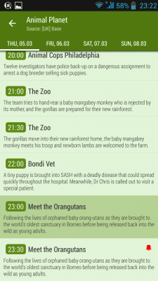 Screenshot of the application LAZY IPTV - #7