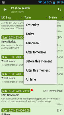 Screenshot of the application LAZY IPTV - #8
