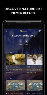 Screenshot of the application Nat Geo TV - #1