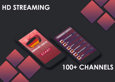 Screenshot of the application German TV - #3