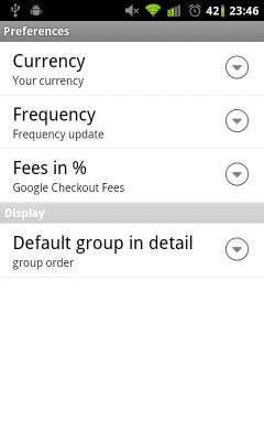 Screenshot of the application Market Checkout Manager - #3