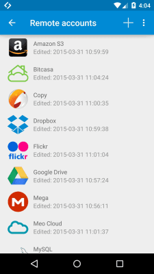 Screenshot of the application Synchronize Ultimate - #3