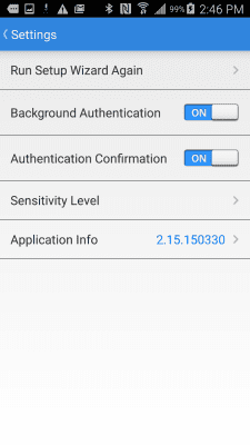 Screenshot of the application Samsung Mobile Print Control - #5
