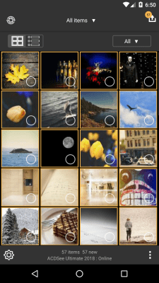 Screenshot of the application ACDSee Mobile Sync - #1