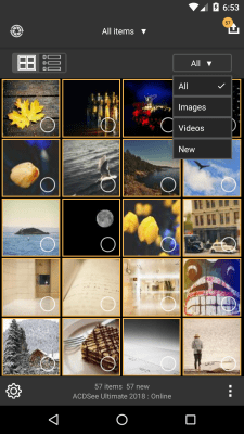 Screenshot of the application ACDSee Mobile Sync - #3